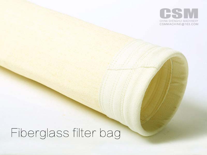 Fiberglass baghouse filter socks
